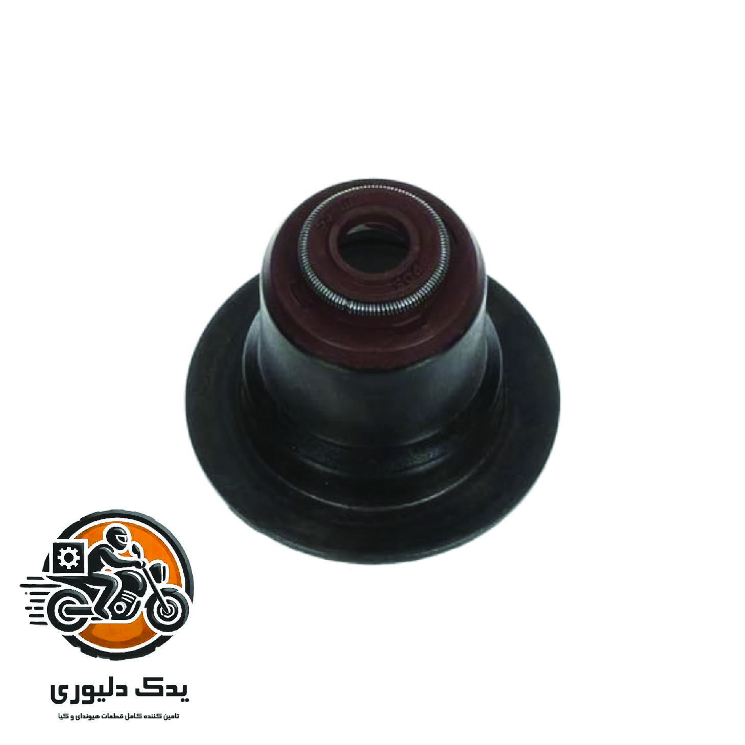 لاستیک ساق سوپاپ برای کیا سراتو TD مدل های 2015 تا 2018 با کد فنی : 2222425000 ساخت برند جینیون
