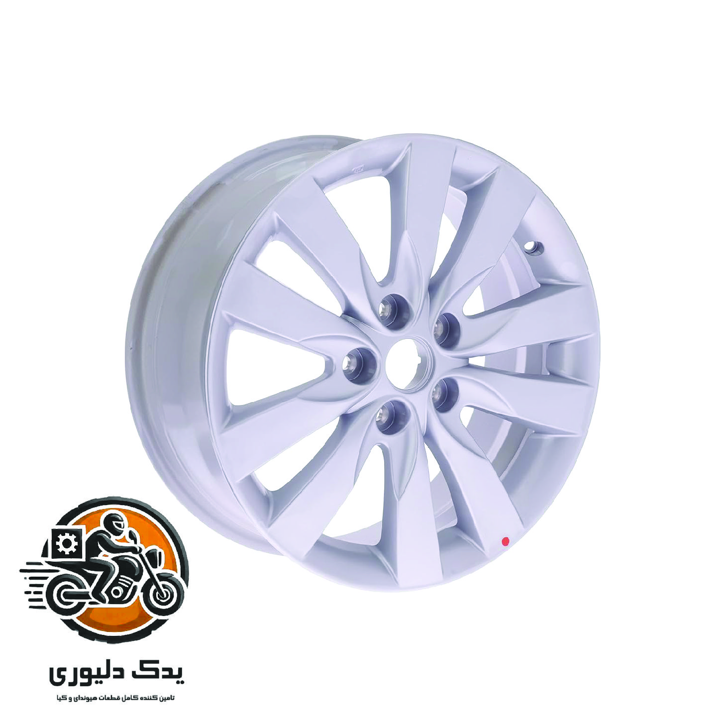 رینگ چرخ برای کیا سراتو TD مدل های 2015 تا 2018 با کد فنی : 529101M300 ساخت برند جینیون