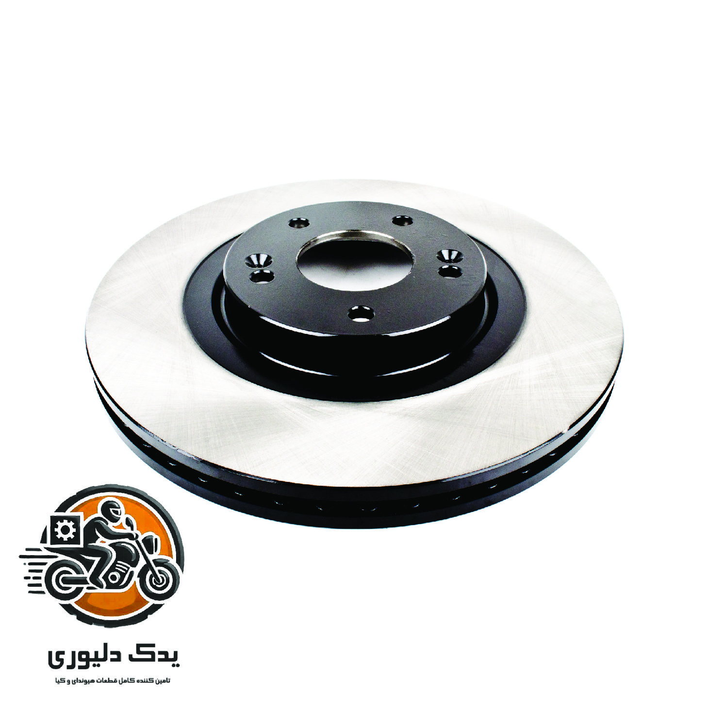 دیسک چرخ جلو برای هیوندا سانتافه مدل های 2016تا 2018 با کد فنی : 517122W000 ساخت برند جینیون