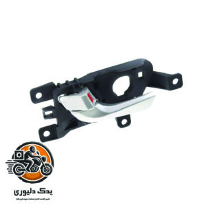 دستگیره داخلی درب عقب چپ برای هیوندا سانتافه مدل های 2016تا 2018 با کد فنی : 836102W000SDH ساخت برند جینیون