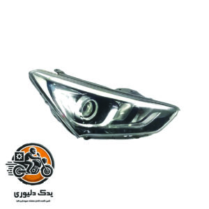 چراغ جلو راست برای هیوندا سانتافه مدل های 2016تا 2018 با کد فنی : 921022W600 ساخت برند جینیون