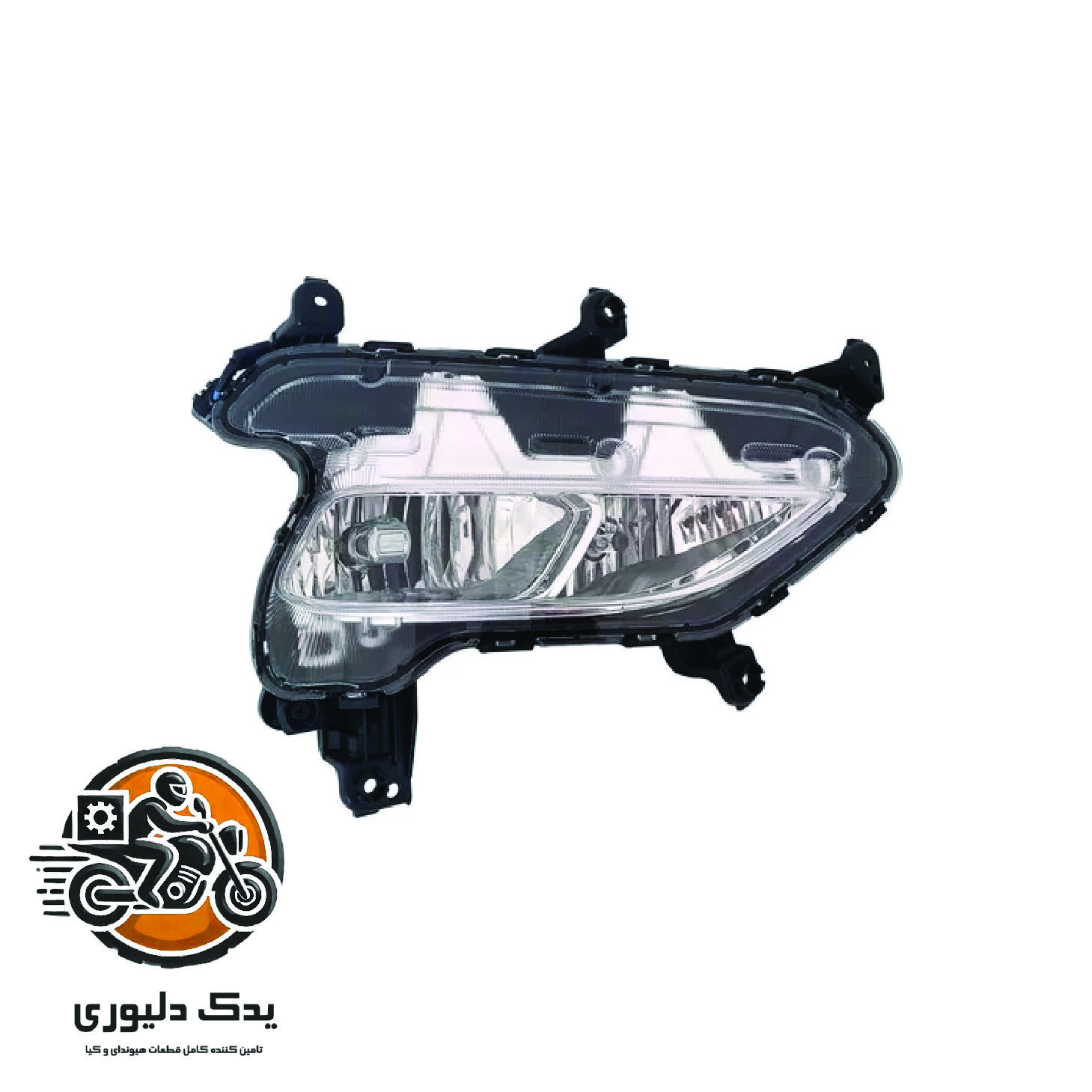 پروژکتور جلو راست برای هیوندا سانتافه مدل های 2016تا 2018 با کد فنی : 922022W510 ساخت برند جینیون