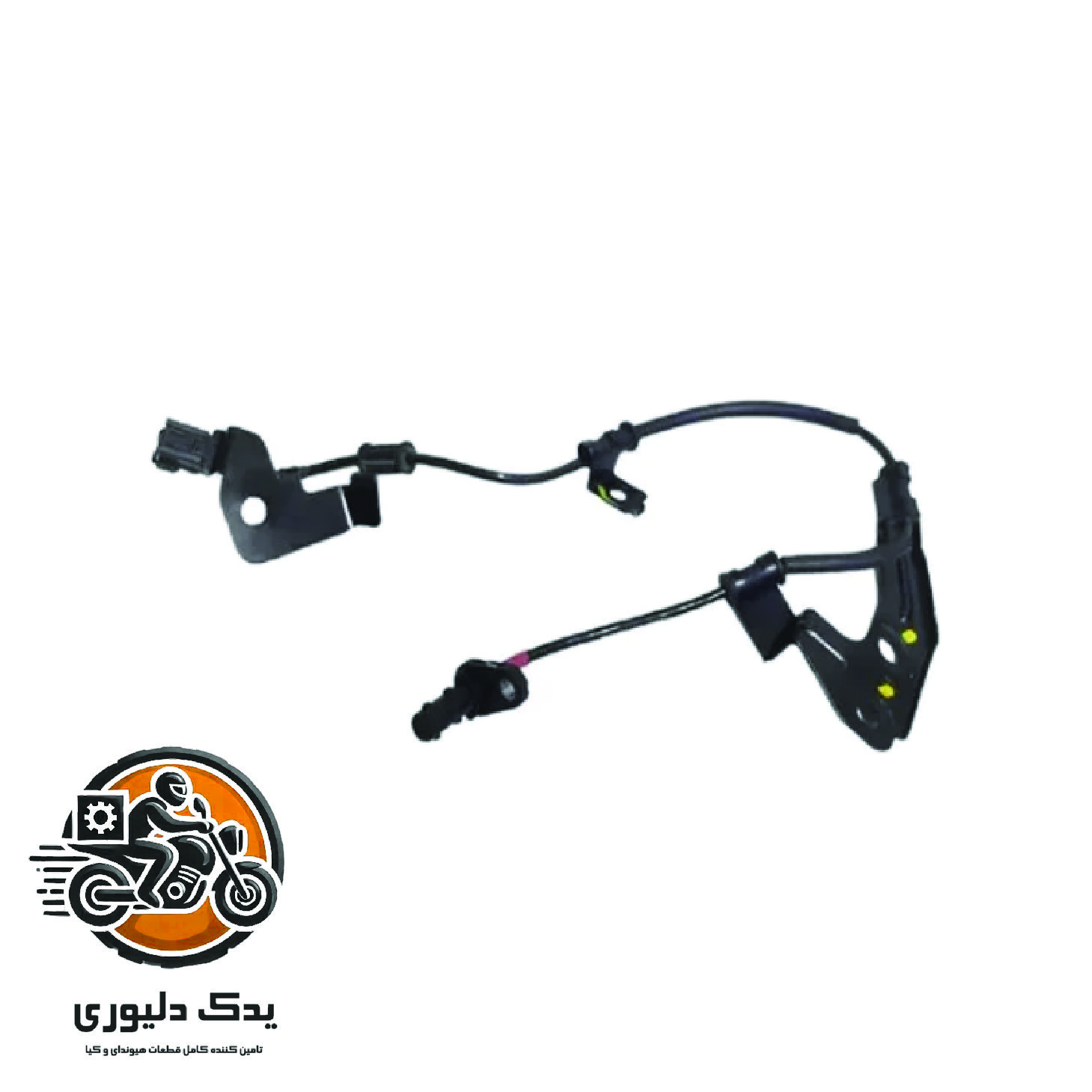 سنسور چرخ عقب راست برای هیوندا سانتافه مدل های 2016تا 2018 با کد فنی : 95681B8000 ساخت برند جینیون