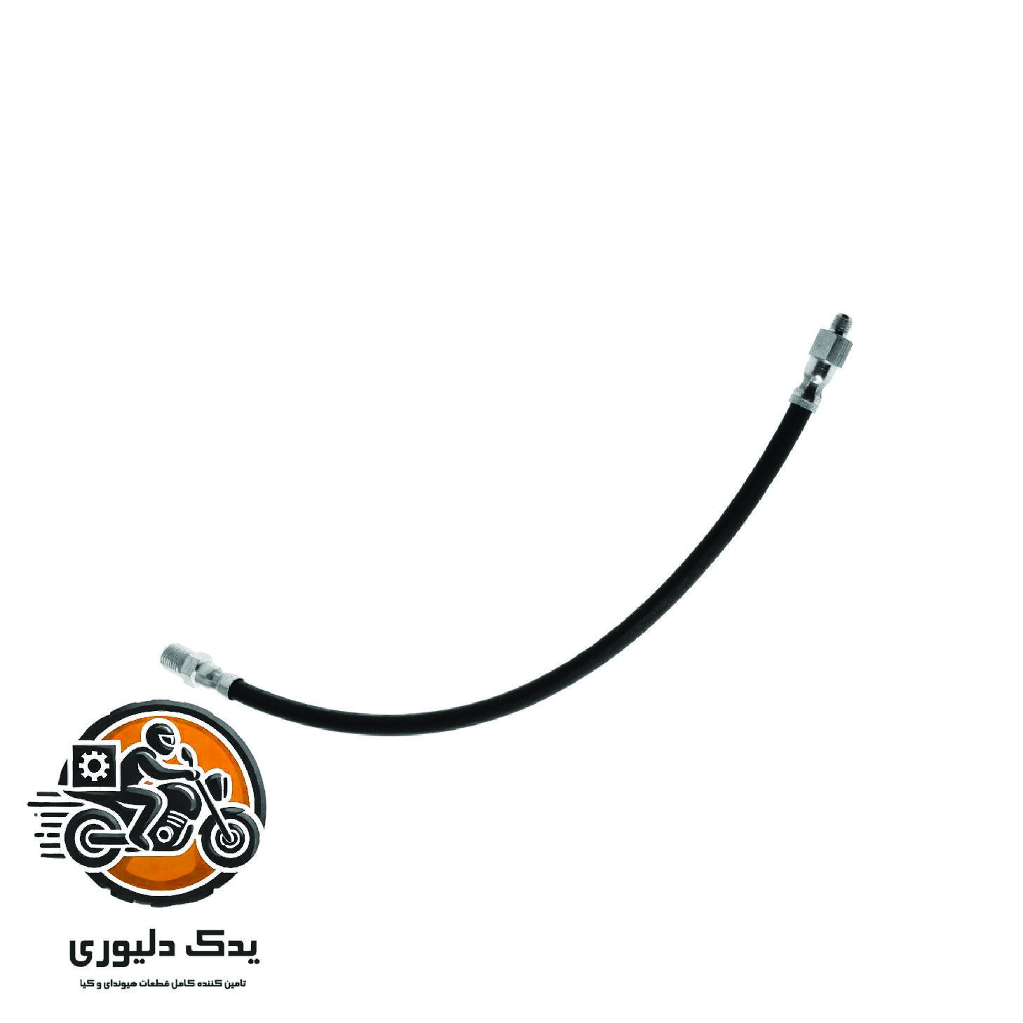 لوله ترمز چرخ عقب چپ برای کیا موهاوی مدل های 2009تا2013 با کد فنی : 587372J000 ساخت برند جینیون