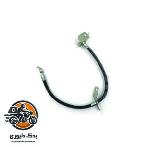 لوله ترمز چرخ جلو چپ برای هیوندا i30 مدل های 2009تا2012 با کد فنی : 587312L000 ساخت برند جینیون