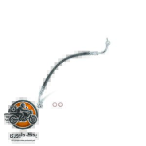 لوله ترمز چرخ عقب راست برای هیوندای ولستر مدلهای 2012 تا 2017 با کد فنی: 587382V000 ساخت برند جینیون