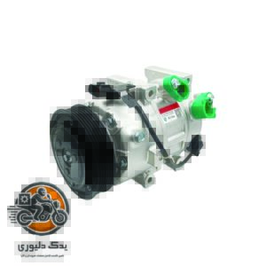کمپرسور کولر برای کیا کادنزا مدلهای 2011 تا 2016 با کد فنی: 977013R200 ساخت برند جینیون